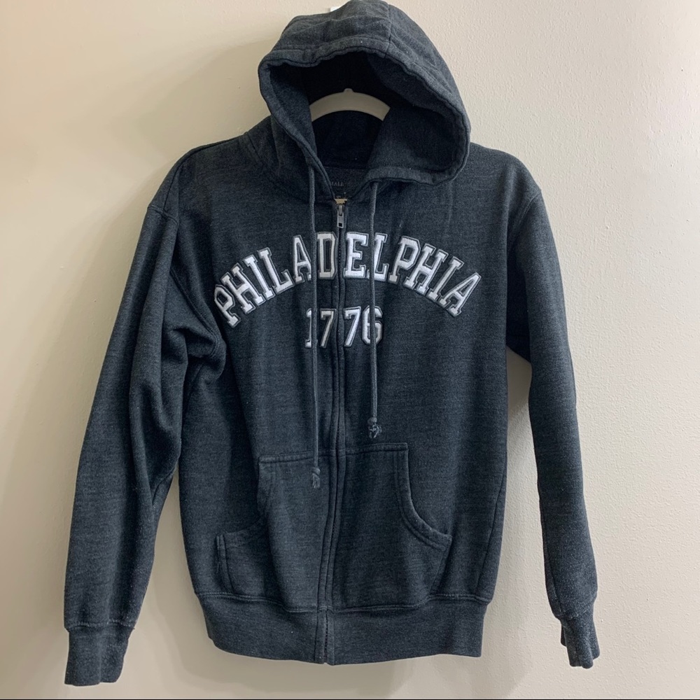 Philadelphia Zip Up Hooded Jacket